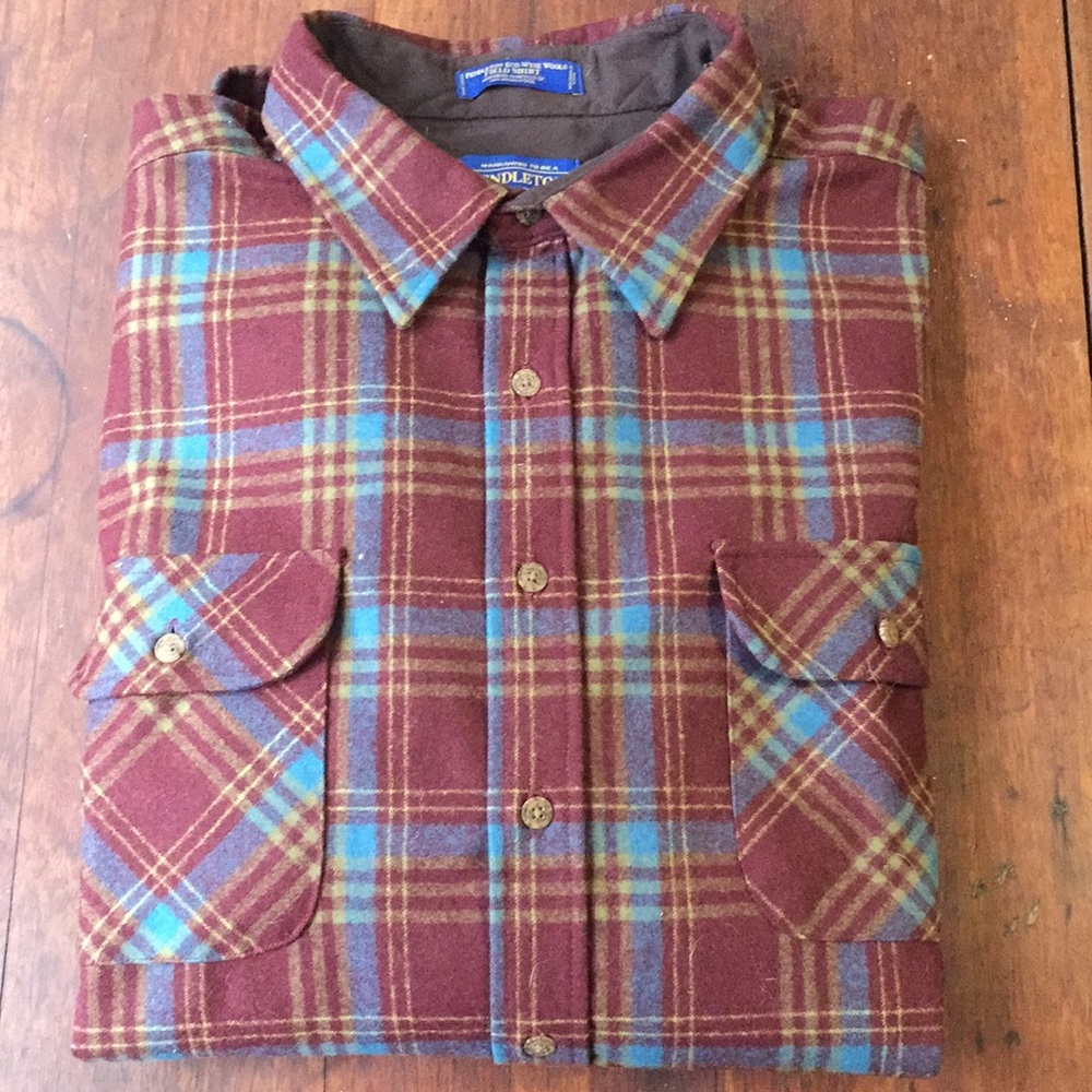 Men's Pendleton Eco-Wise Wool Field Shirt XXL